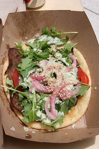 Gyro from the ESPN Match Truck