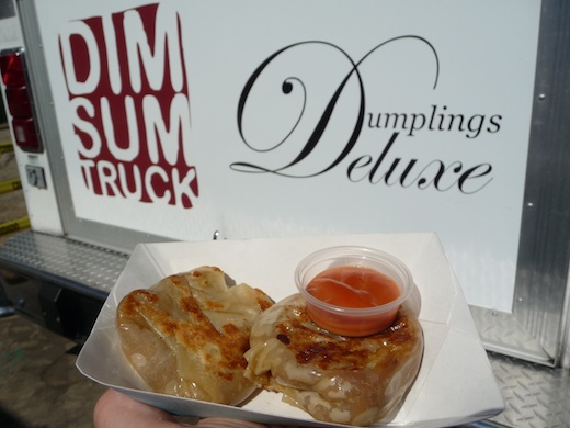 Cheeseburger dumplings from Dim Sum/Dumplings Deluxe